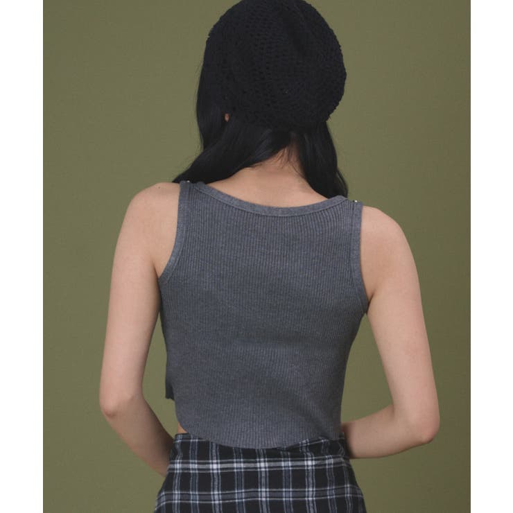 スタッズグラフィックタンク | WEGO【WOMEN】 | 詳細画像5 