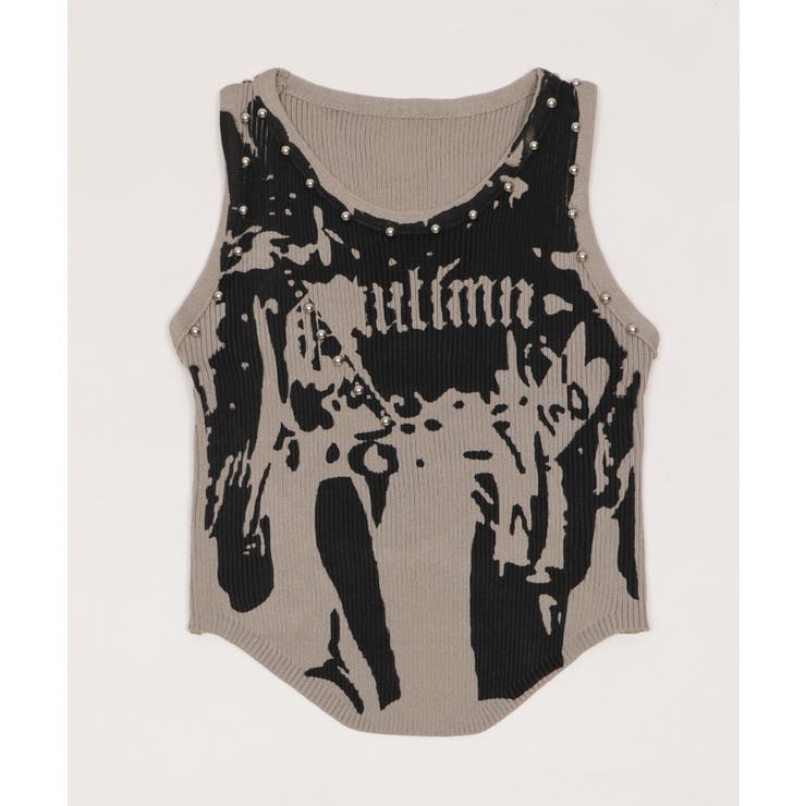 スタッズグラフィックタンク | WEGO【WOMEN】 | 詳細画像13 