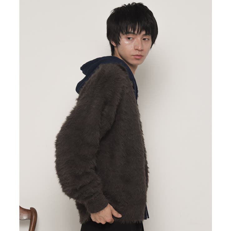 フェザーニットボタンシャツ | WEGO【MEN】 | 詳細画像10 