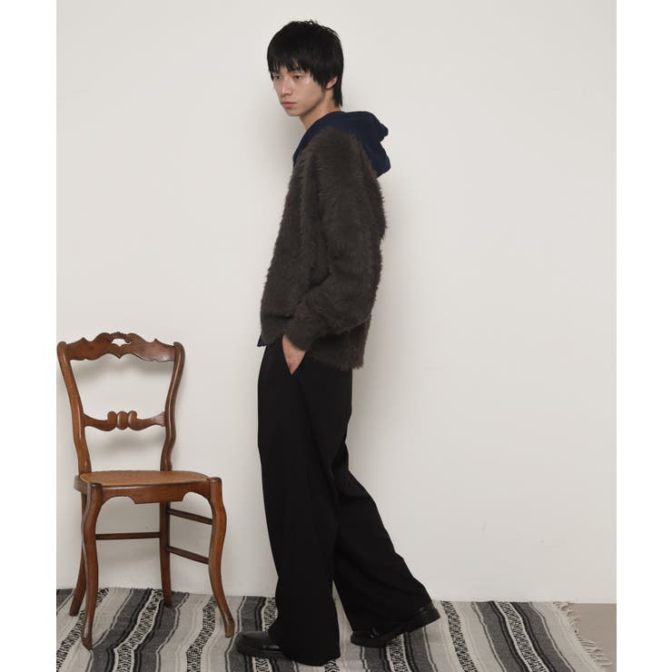 フェザーニットボタンシャツ | WEGO【MEN】 | 詳細画像12 