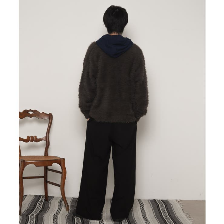 フェザーニットボタンシャツ | WEGO【MEN】 | 詳細画像13 