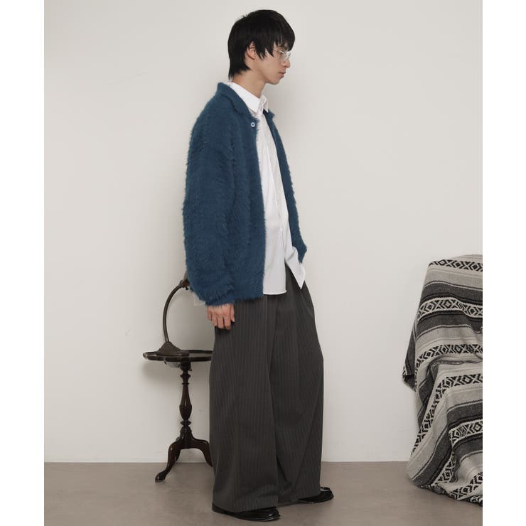フェザーニットボタンシャツ | WEGO【MEN】 | 詳細画像22 