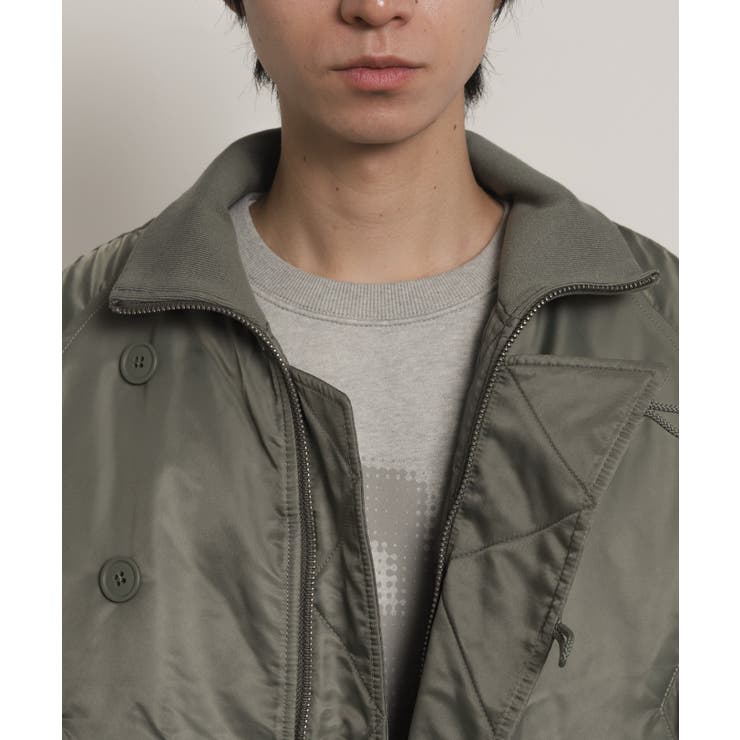 ナイロンスタンドブルゾン | WEGO【MEN】 | 詳細画像9 