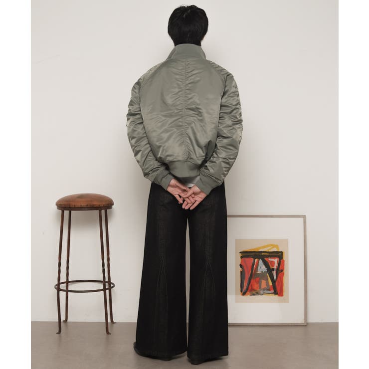 ナイロンスタンドブルゾン | WEGO【MEN】 | 詳細画像16 