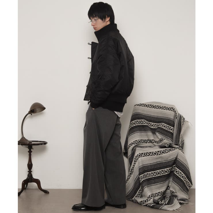 ナイロンスタンドブルゾン | WEGO【MEN】 | 詳細画像23 