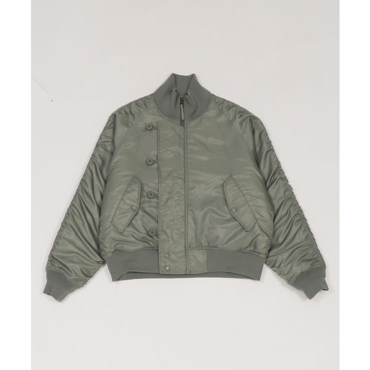 ナイロンスタンドブルゾン | WEGO【MEN】 | 詳細画像26 