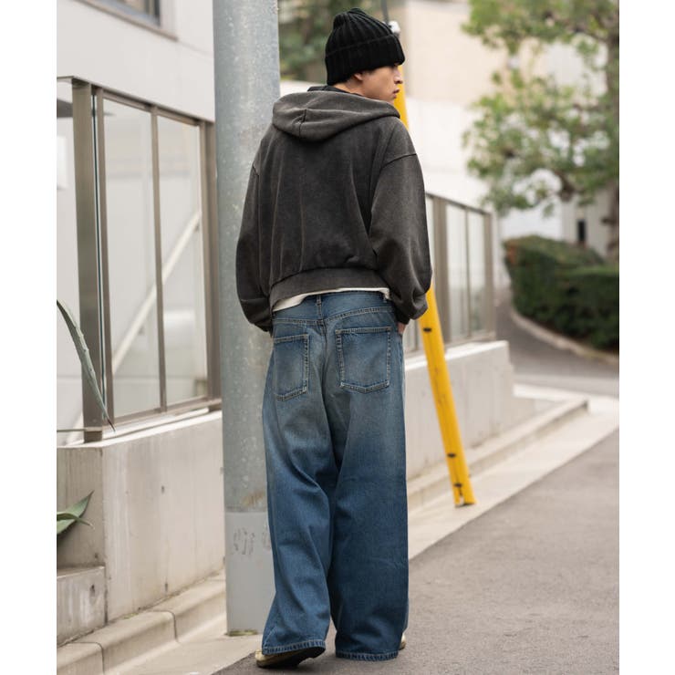 エクストラバギーデニムパンツ | WEGO【MEN】 | 詳細画像15 