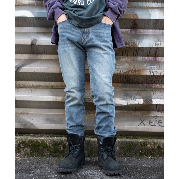 スリムフィットデニムパンツ | WEGO【MEN】 | 詳細画像4 