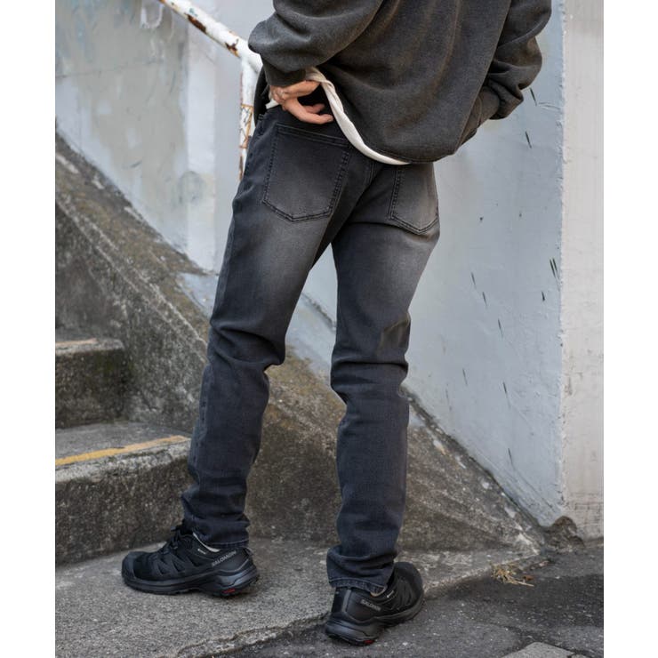 スリムフィットデニムパンツ | WEGO【MEN】 | 詳細画像12 