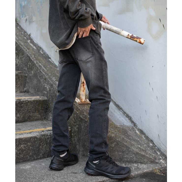 スリムフィットデニムパンツ | WEGO【MEN】 | 詳細画像13 