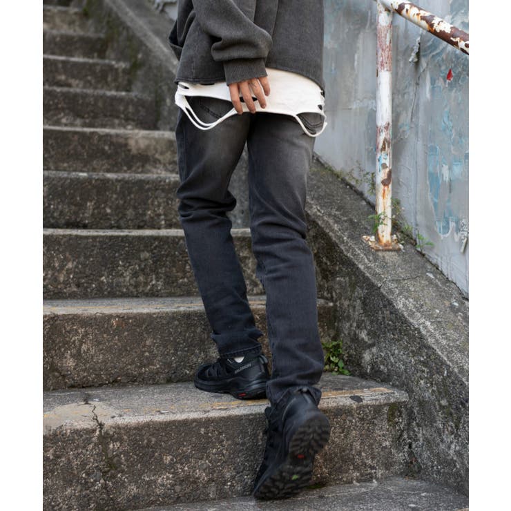 スリムフィットデニムパンツ | WEGO【MEN】 | 詳細画像14 