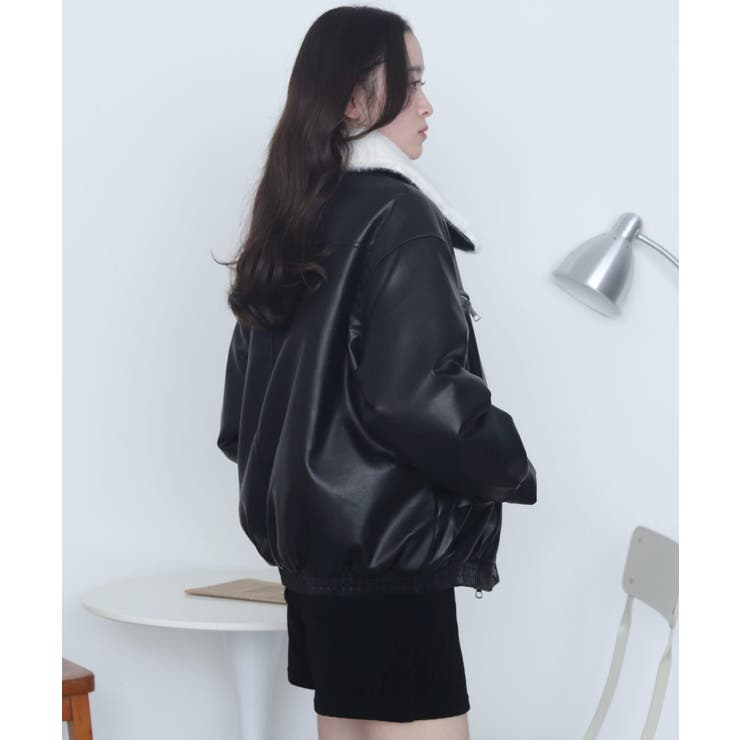 インサイドFファーフライトジャケット | WEGO【WOMEN】 | 詳細画像13 