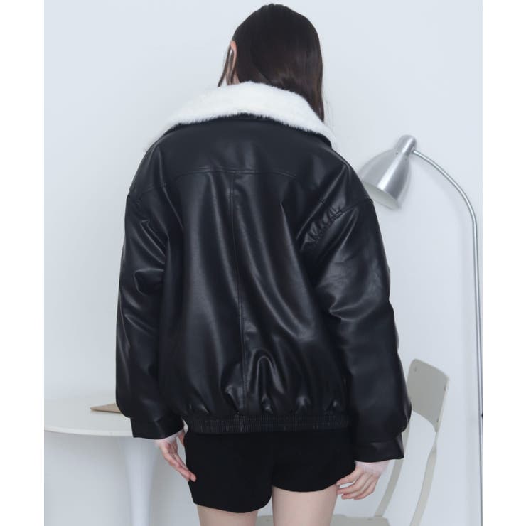 インサイドFファーフライトジャケット | WEGO【WOMEN】 | 詳細画像14 