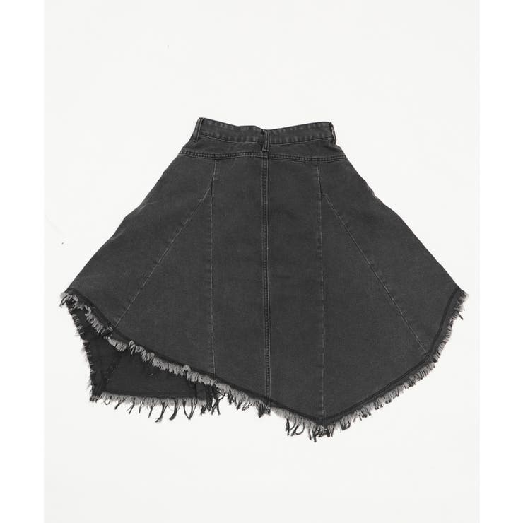タックフリンジデニムスカート | WEGO【WOMEN】 | 詳細画像8 