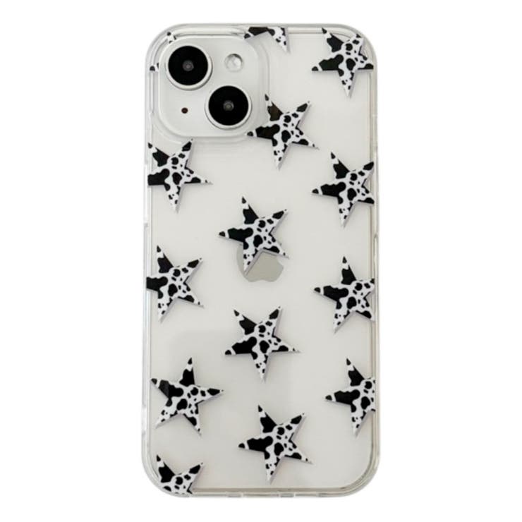柄2 | レオパードスターiphoneケース(ホワイト) | WEGO【WOMEN】