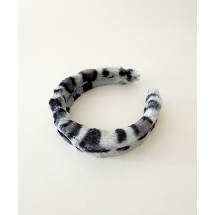 柄3 | Lレオパードファーカチューシャ | WEGO【WOMEN】