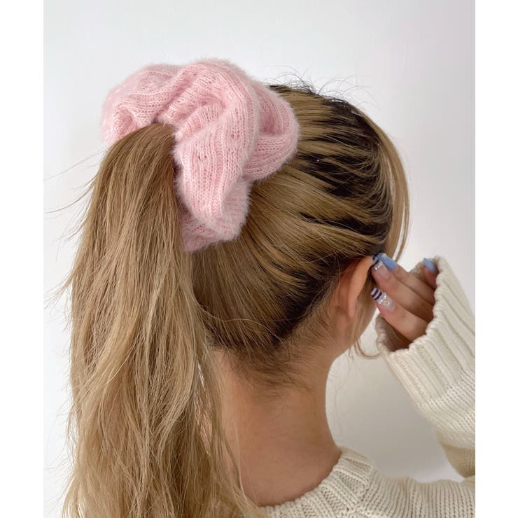 ライトピンク | Lシャギーシュシュ | WEGO【WOMEN】