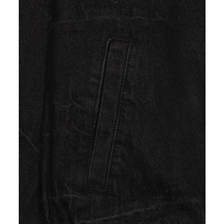 ファーフードスラッシュデニムブルゾン | WEGO【MEN】 | 詳細画像6 