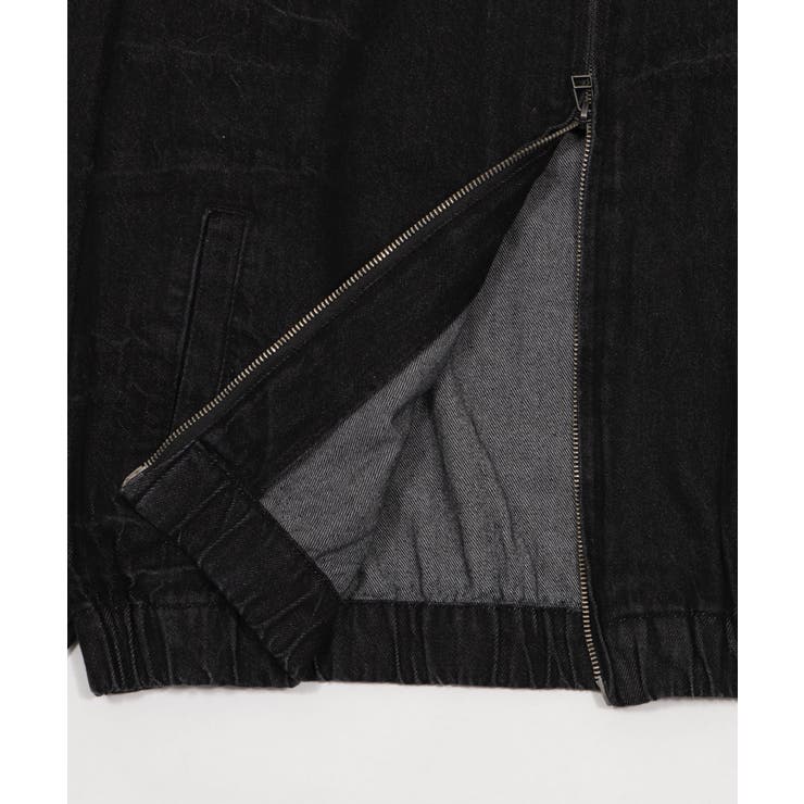 ファーフードスラッシュデニムブルゾン | WEGO【MEN】 | 詳細画像7 