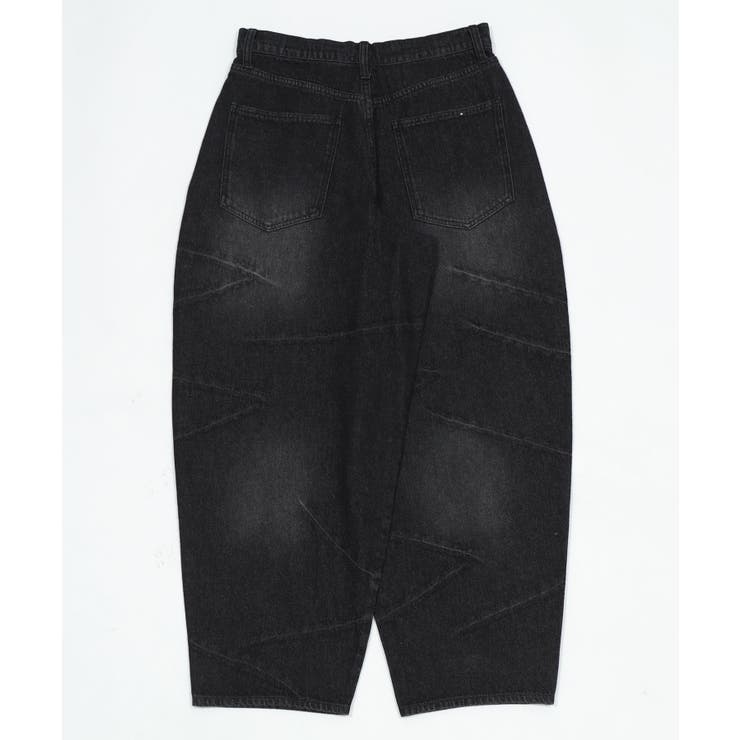 バルーンスラッシュデニムパンツ | WEGO【MEN】 | 詳細画像2 