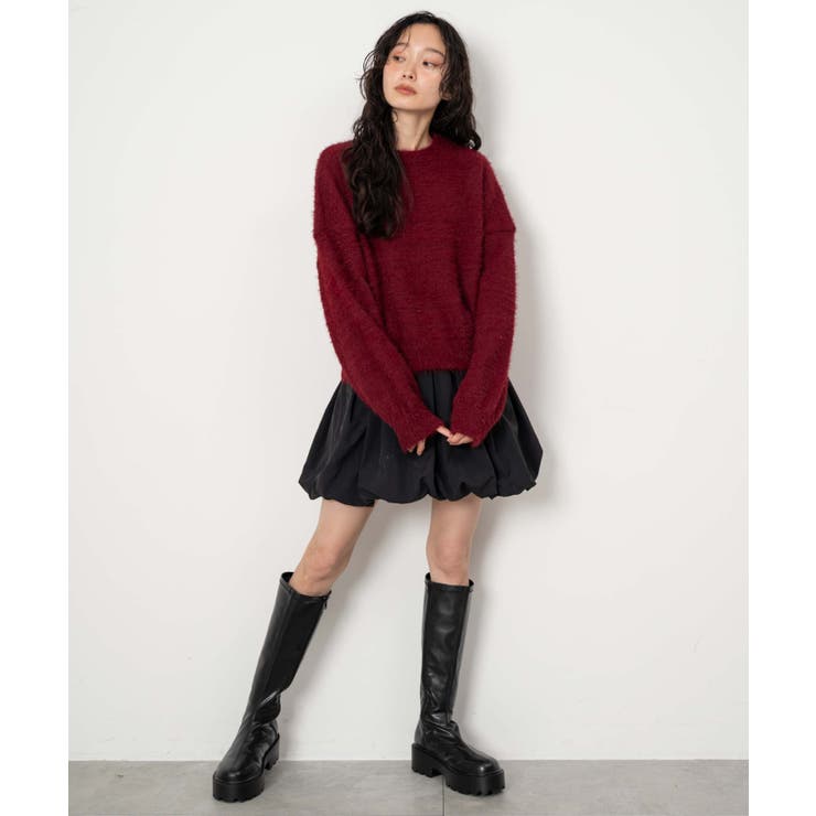 シャギーニットプルオーバー | WEGO【WOMEN】 | 詳細画像3 