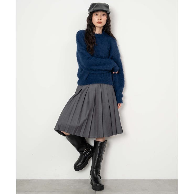 シャギーニットプルオーバー | WEGO【WOMEN】 | 詳細画像12 