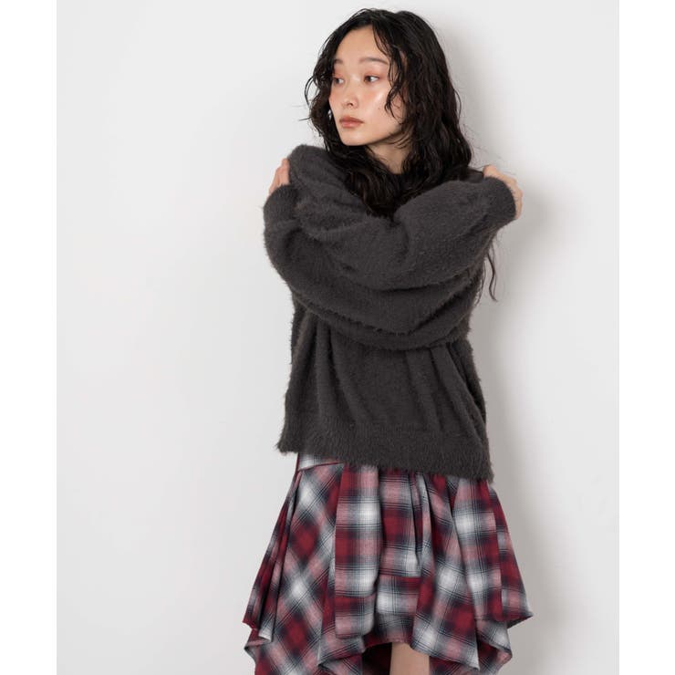 シャギーニットプルオーバー | WEGO【WOMEN】 | 詳細画像17 