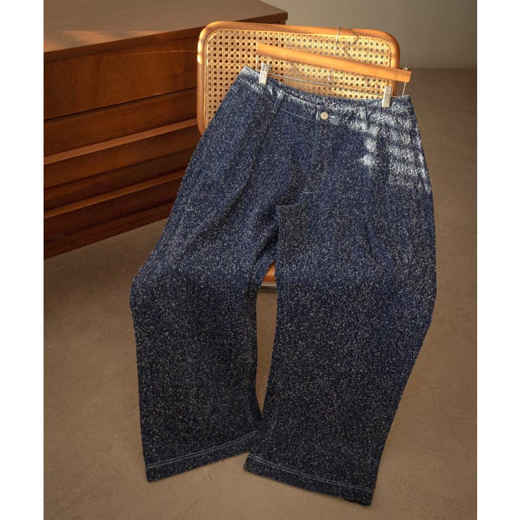 デニムインディゴ | ネップデニムバギーパンツ | WEGO【MEN】