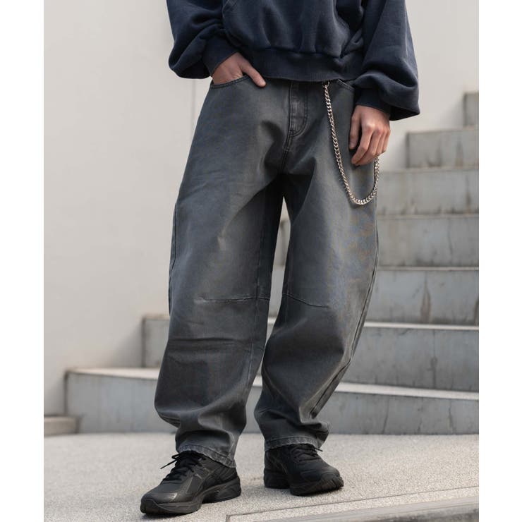 スミクロ | チェーン付きバルーンパンツ | WEGO【MEN】