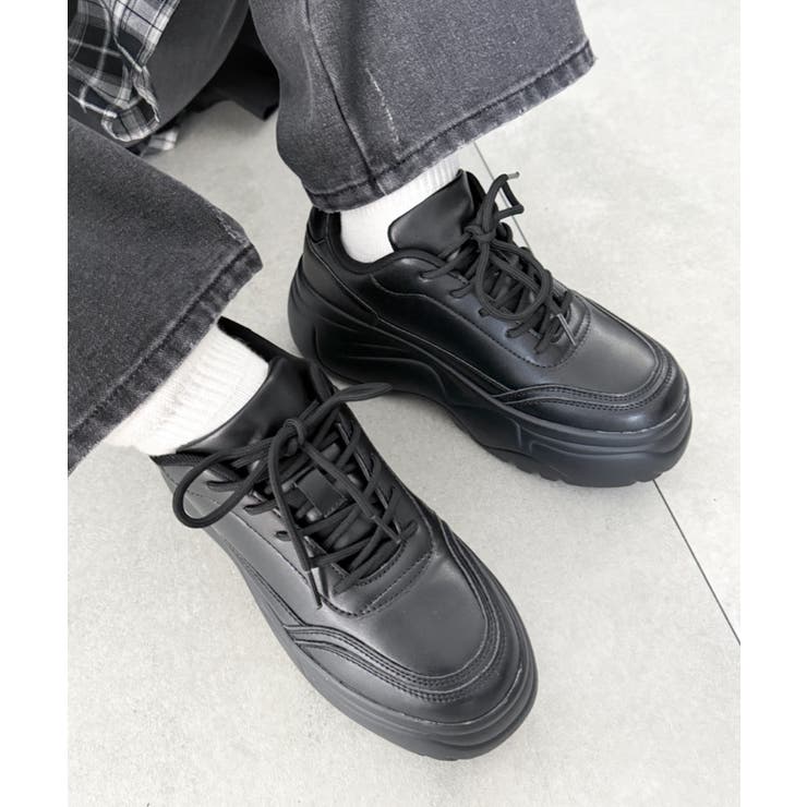 ブラック | 厚底スニーカー | WEGO【WOMEN】