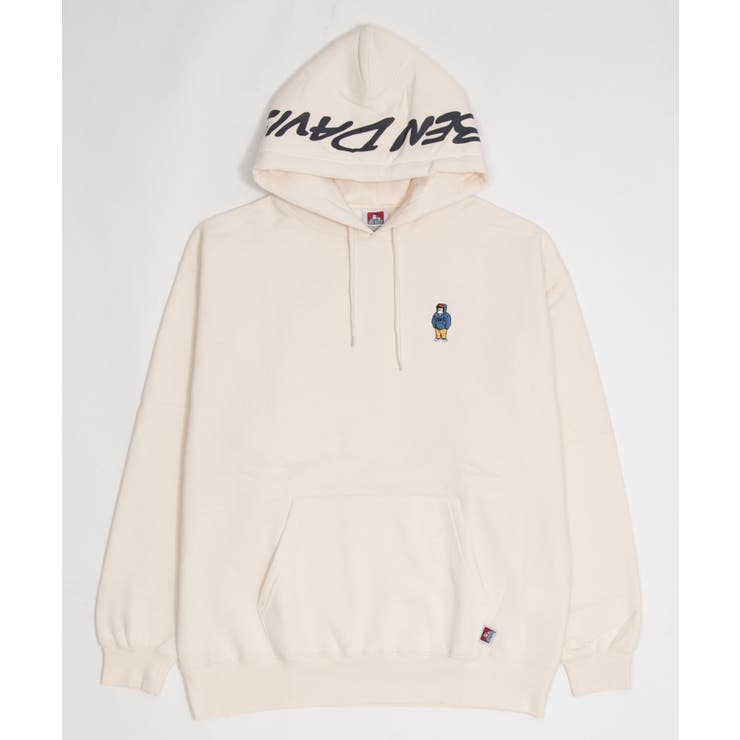 オフホワイト | BENDAVISグラフィックプルパーカー | WEGO【MEN】