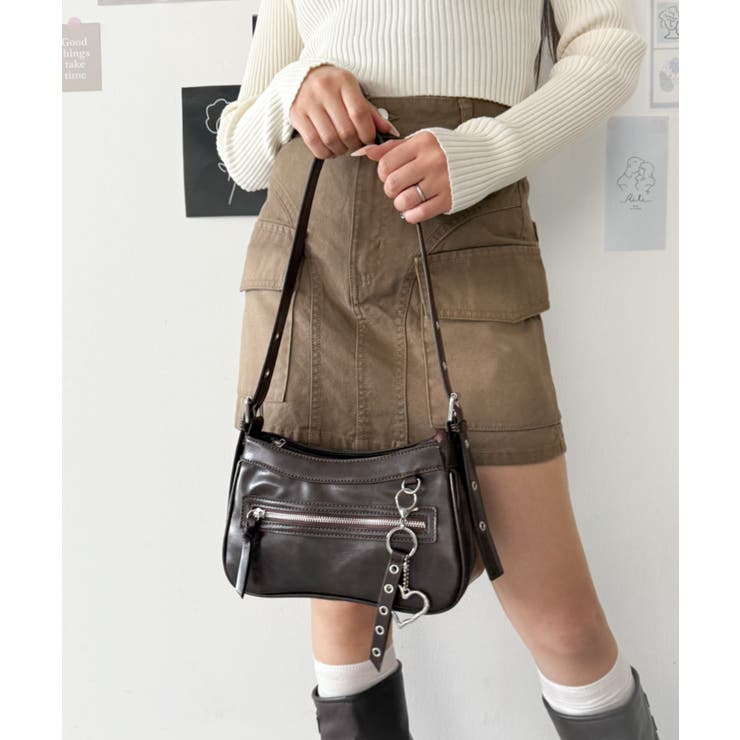 チャーム付きハトメベルトバッグ | WEGO【WOMEN】 | 詳細画像7 