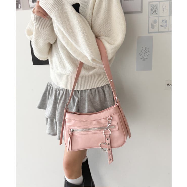 チャーム付きハトメベルトバッグ | WEGO【WOMEN】 | 詳細画像9 