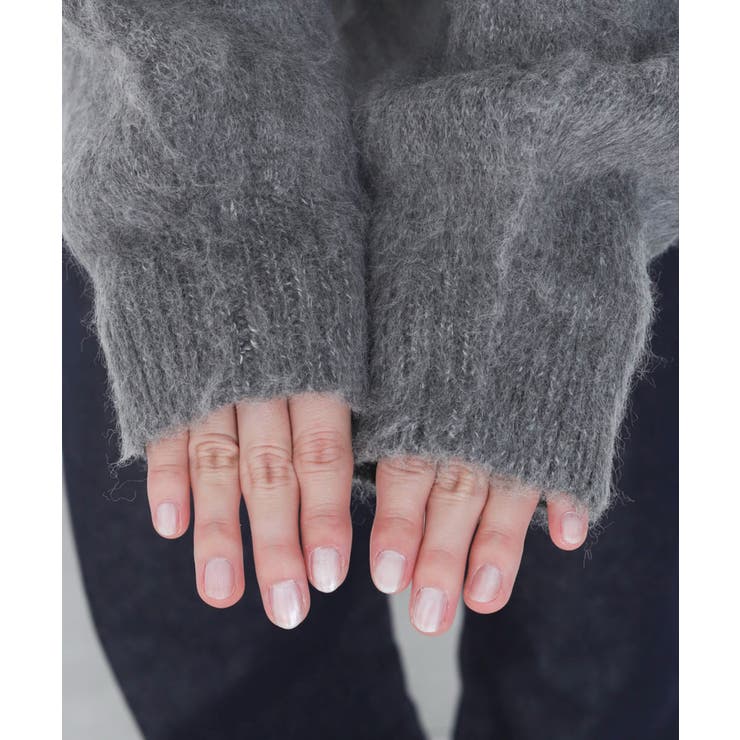 モヘアタッチBROOKLYNロゴニット | WEGO【WOMEN】 | 詳細画像6 