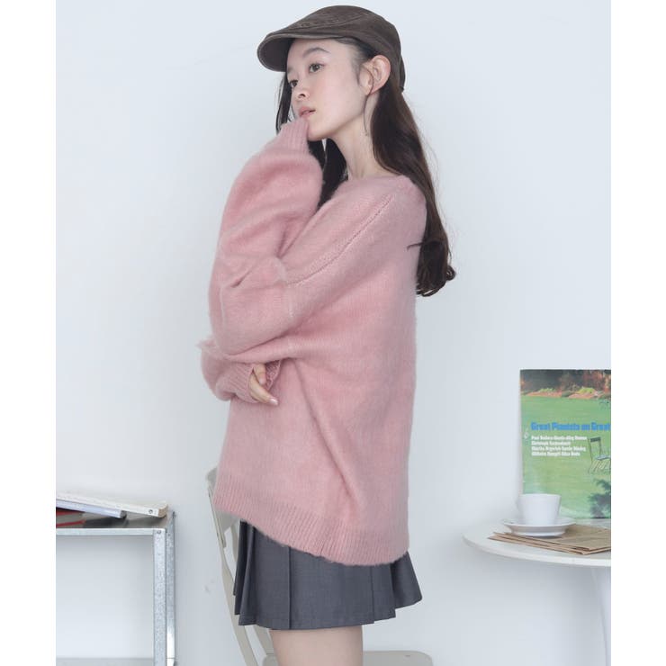 モヘアタッチBROOKLYNロゴニット | WEGO【WOMEN】 | 詳細画像17 