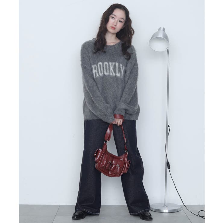 モヘアタッチBROOKLYNロゴニット | WEGO【WOMEN】 | 詳細画像24 