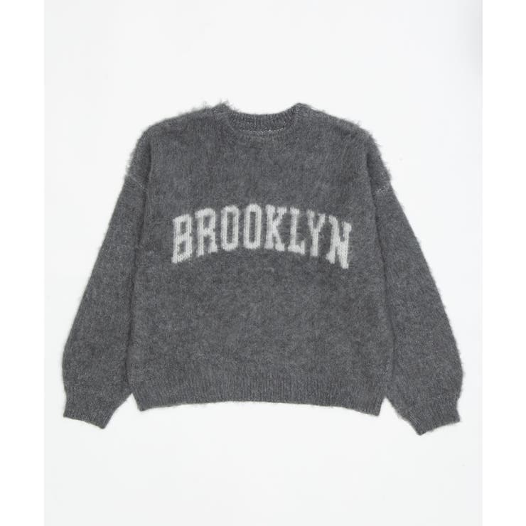 モヘアタッチBROOKLYNロゴニット | WEGO【WOMEN】 | 詳細画像31 