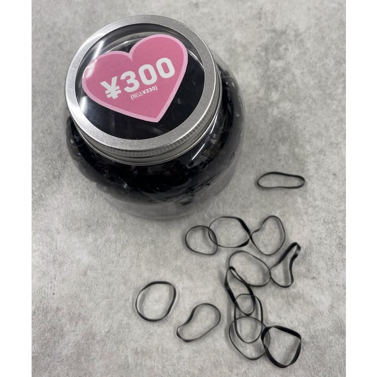 ブラック | Lセットシリコンゴム | WEGO【WOMEN】