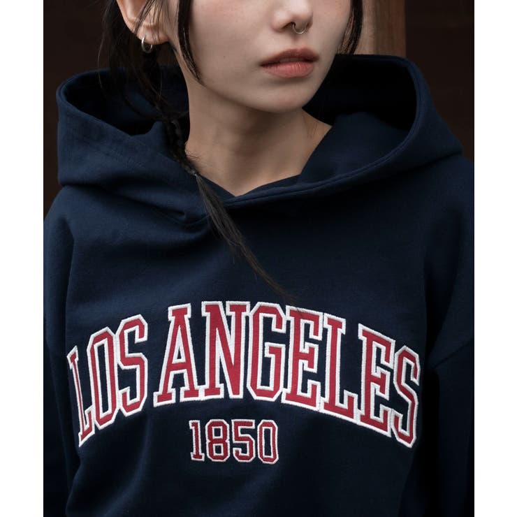 グラフィックショートプルパーカー | WEGO【WOMEN】 | 詳細画像6 