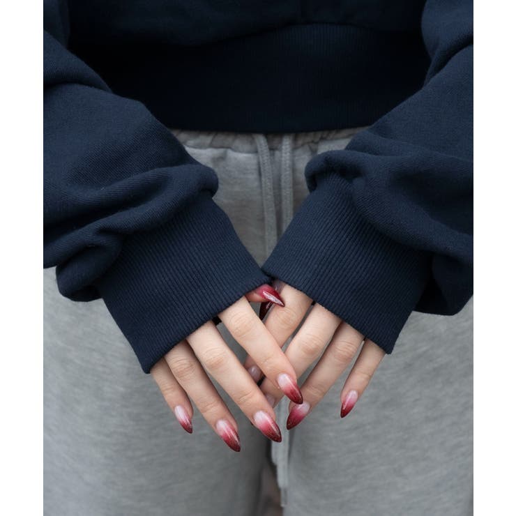 グラフィックショートプルパーカー | WEGO【WOMEN】 | 詳細画像7 