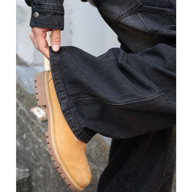 ワーカーズダブルニーデニムパンツ | WEGO【MEN】 | 詳細画像7 