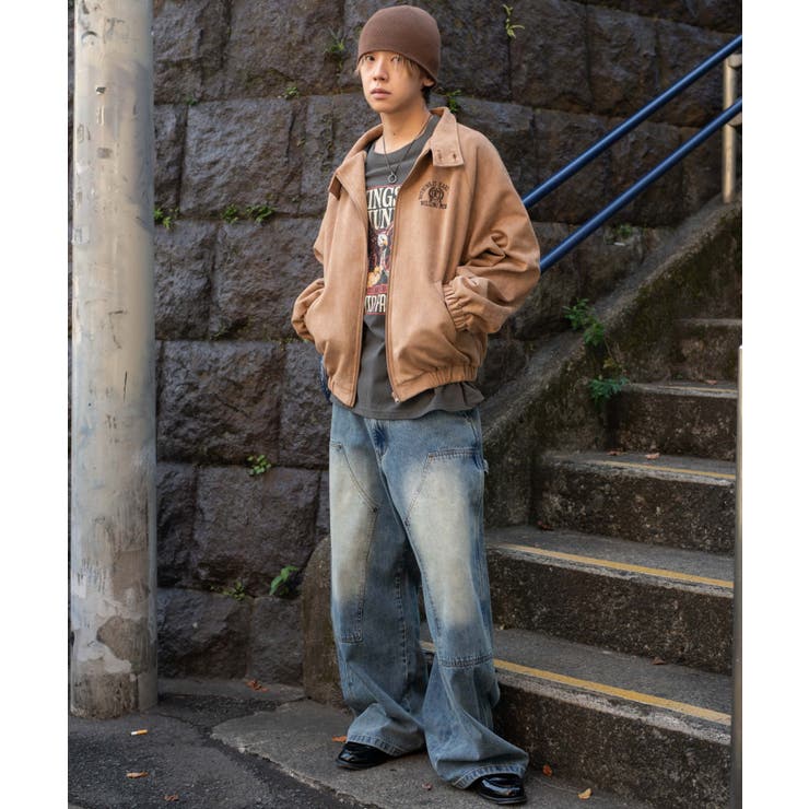 ワーカーズダブルニーデニムパンツ | WEGO【MEN】 | 詳細画像28 