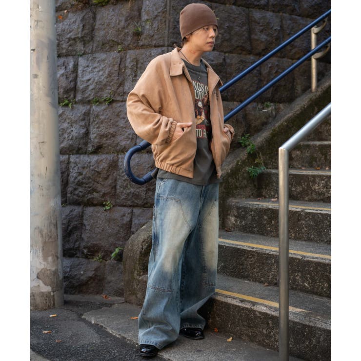 ワーカーズダブルニーデニムパンツ | WEGO【MEN】 | 詳細画像29 