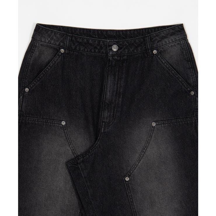 ワーカーズダブルニーデニムパンツ | WEGO【MEN】 | 詳細画像36 