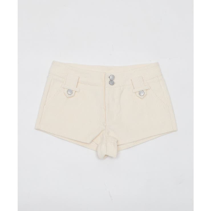 コーデュロイマイクロショートパンツ | WEGO【WOMEN】 | 詳細画像20 