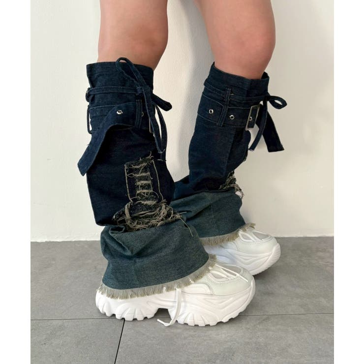 クロスフリンジレッグカバー | WEGO【WOMEN】 | 詳細画像4 