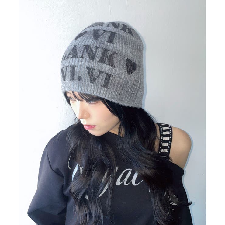 ライトグレー | ロゴスプレープリントビーニー | WEGO【MEN】