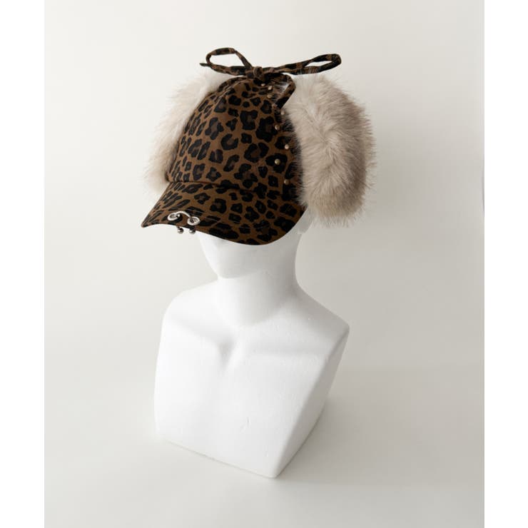 レオパードドッグイヤーキャップ | WEGO【MEN】 | 詳細画像3 