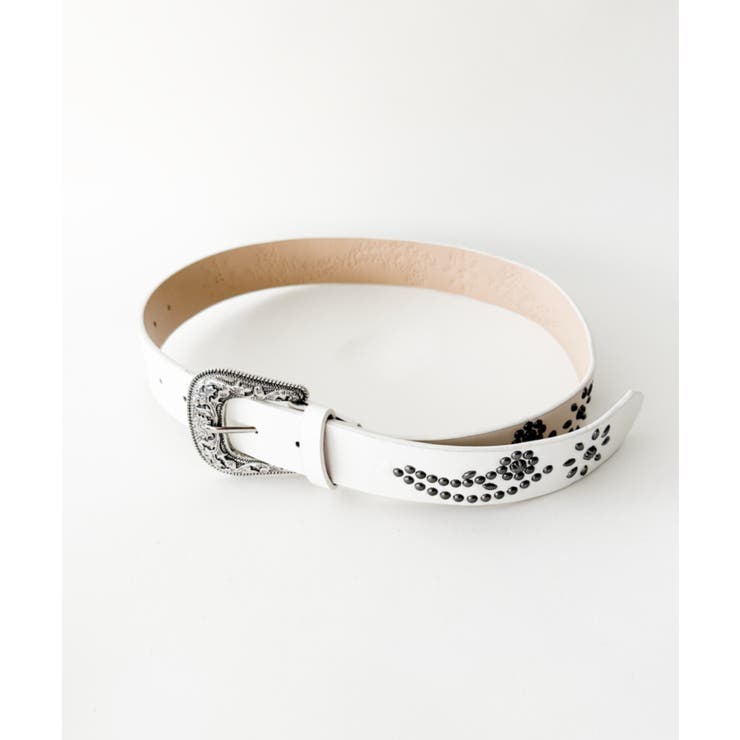 Lフラワースタッズウエスタンベルト | WEGO【WOMEN】 | 詳細画像7 