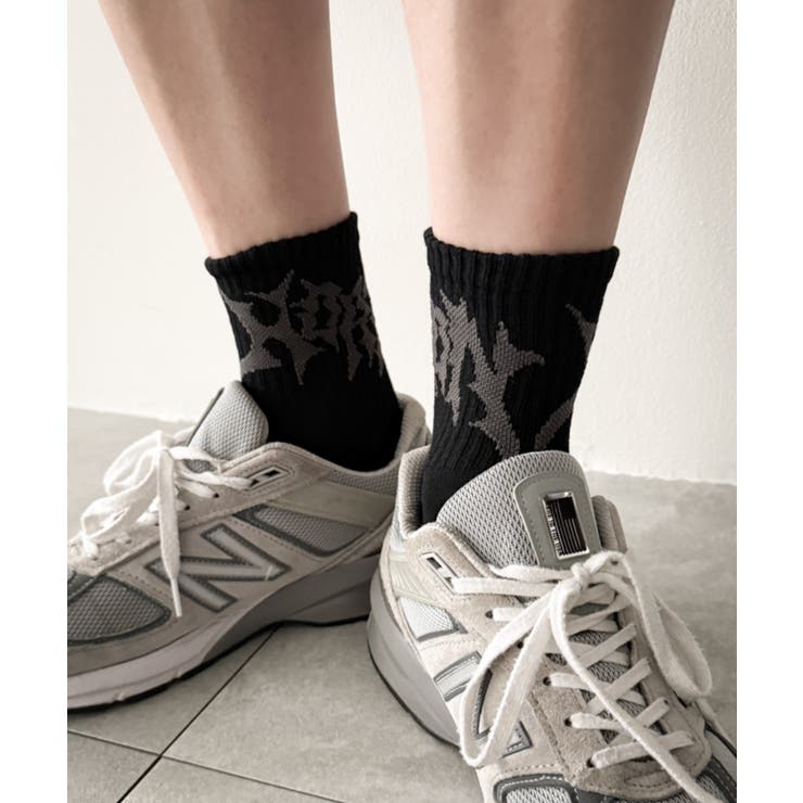 トライバルロゴハイアンクルソックス(HA) | WEGO【MEN】 | 詳細画像4 